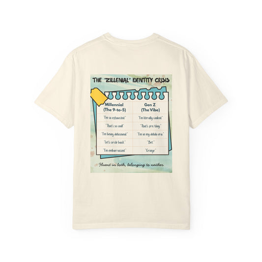 Zillennial Crisis T-Shirt — 'Welcome to the Zillennial Crisis' Novelty Tee for 90s Kids