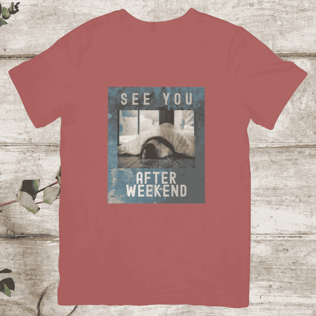 The Weekend Ghost Tee | Unisex Oversized Classic T-Shirt