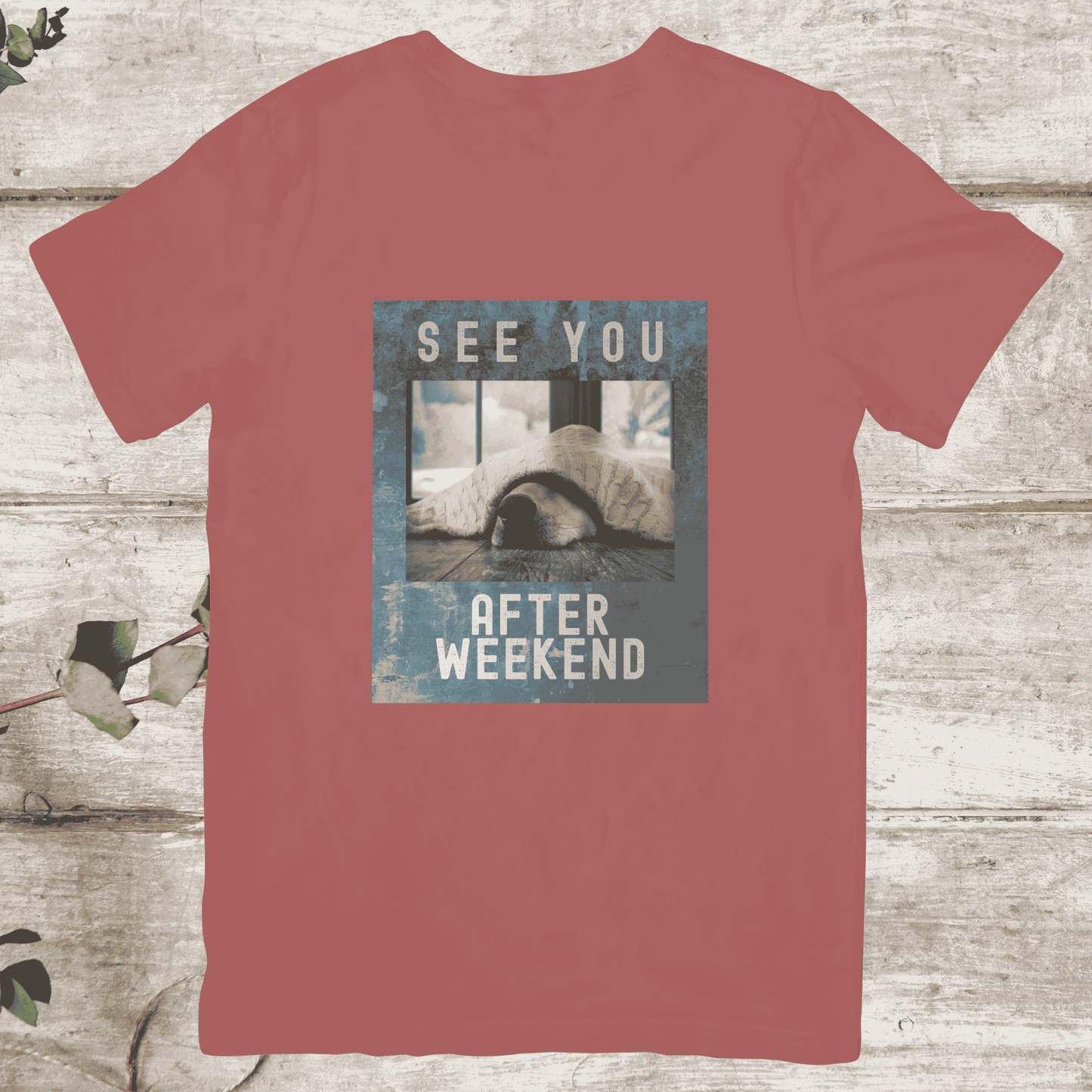 The Weekend Ghost Tee | Unisex Oversized Classic T-Shirt