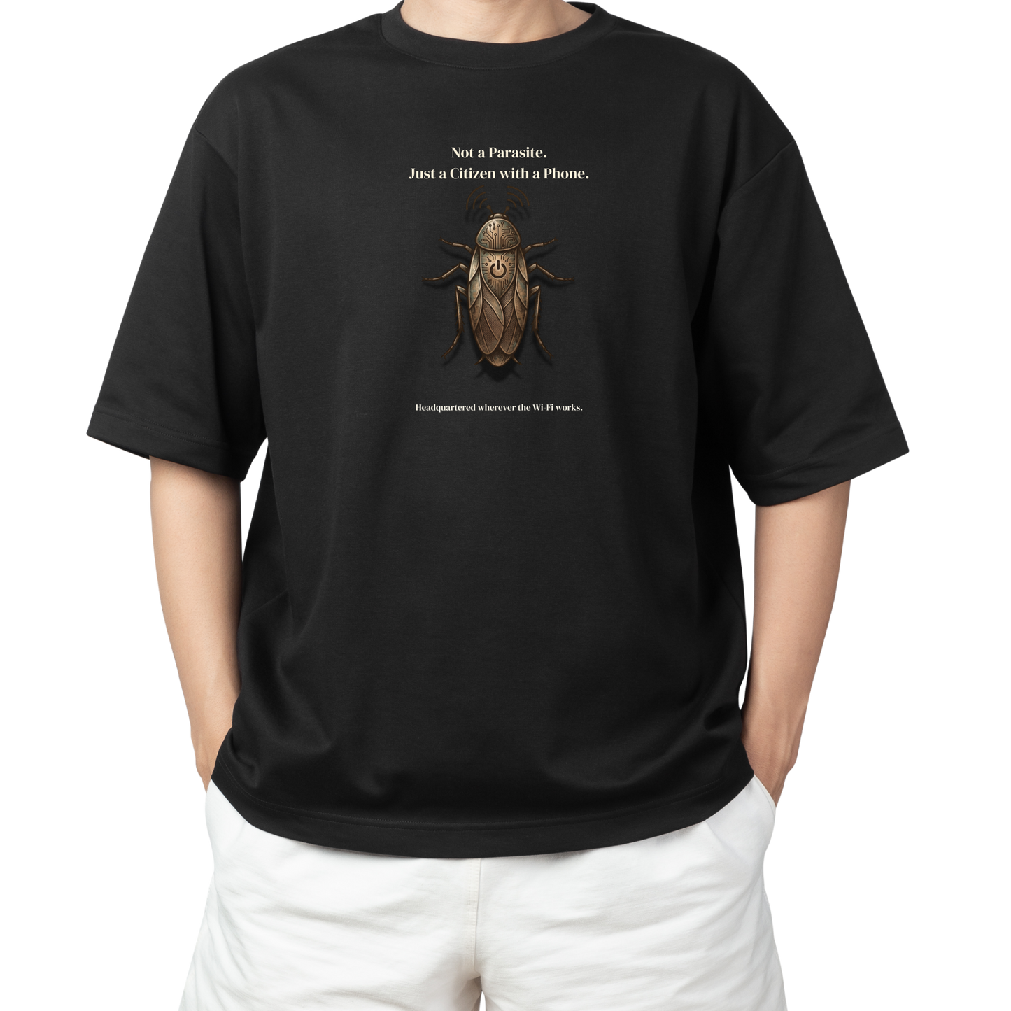 The Un-eradicable Member Oversized Unisex T-Shirt - Dark edition