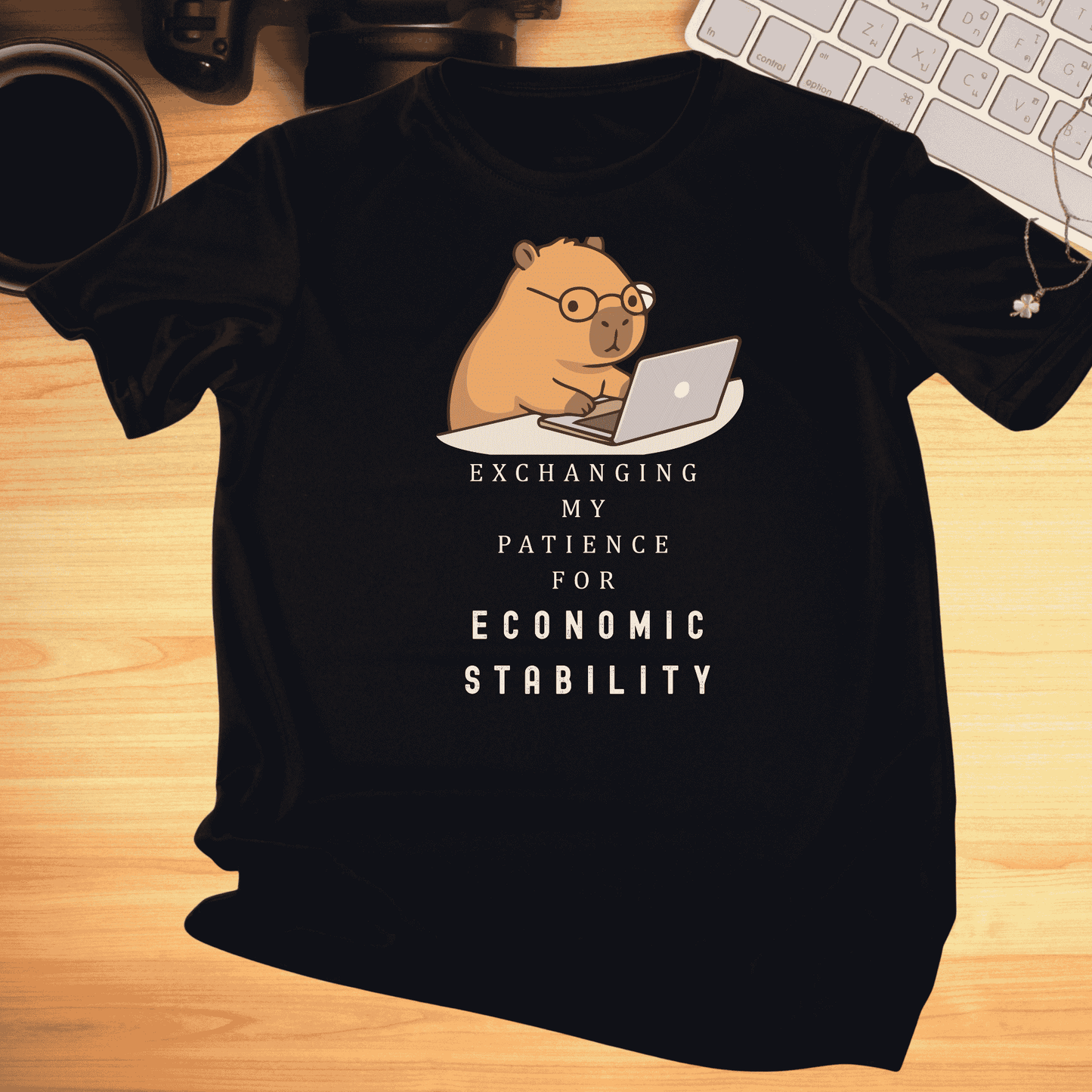 "Economic Stability" Unisex Oversized Classic Tee