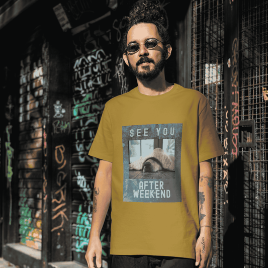 The Weekend Ghost Tee | Unisex Oversized Classic T-Shirt