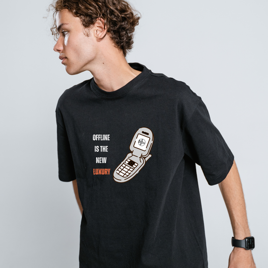 Aesthetic Minimalist Light Text | Unisex Classic Cotton T-shirt