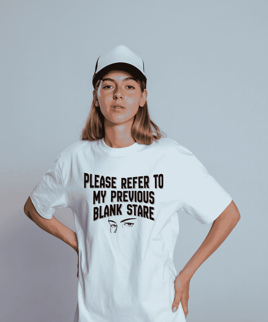 Retro Text Corporate Satire - Unisex Oversized Classic T-Shirt