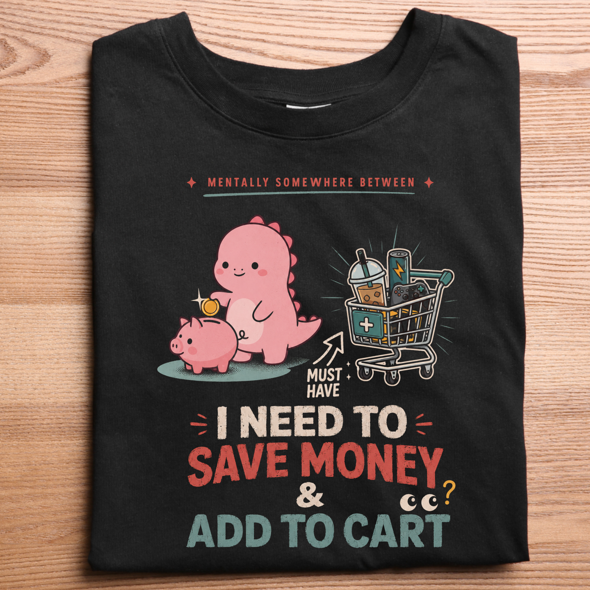 Mentally Somewhere Dilemma - Oversized Unisex T-Shirt
