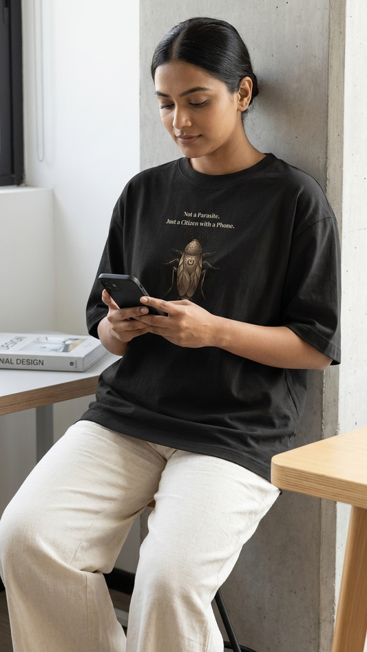 The Un-eradicable Member Oversized Unisex T-Shirt - Dark edition